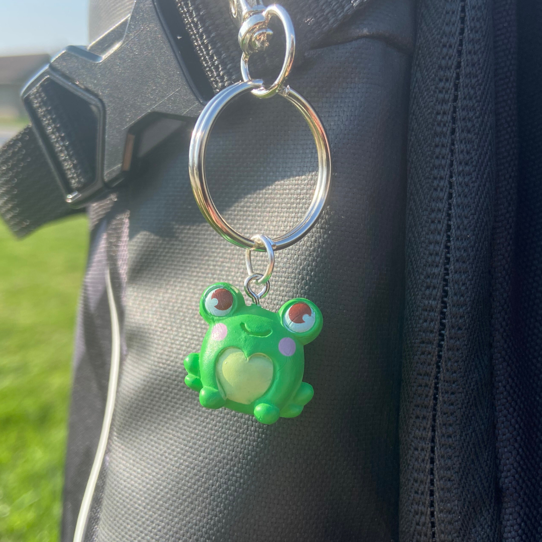 Cheeked Frogs Keychains