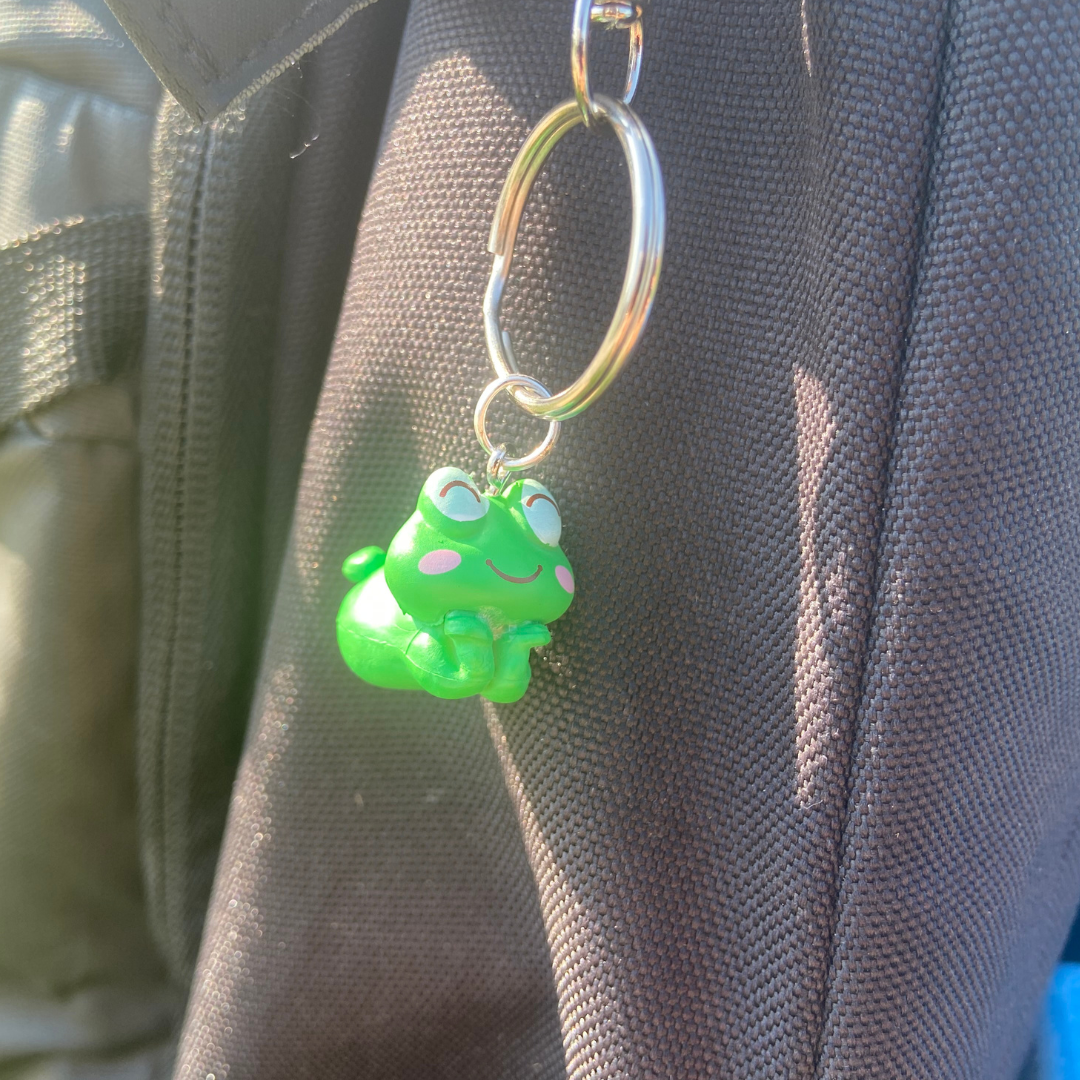Cheeked Frogs Keychains