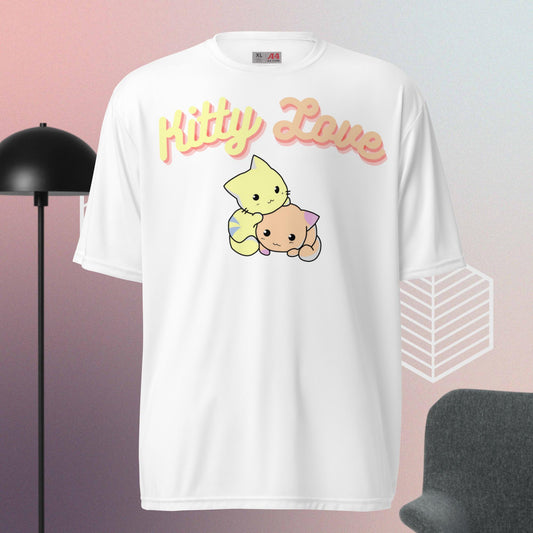 Unisex Kitty Love crew neck t-shirt